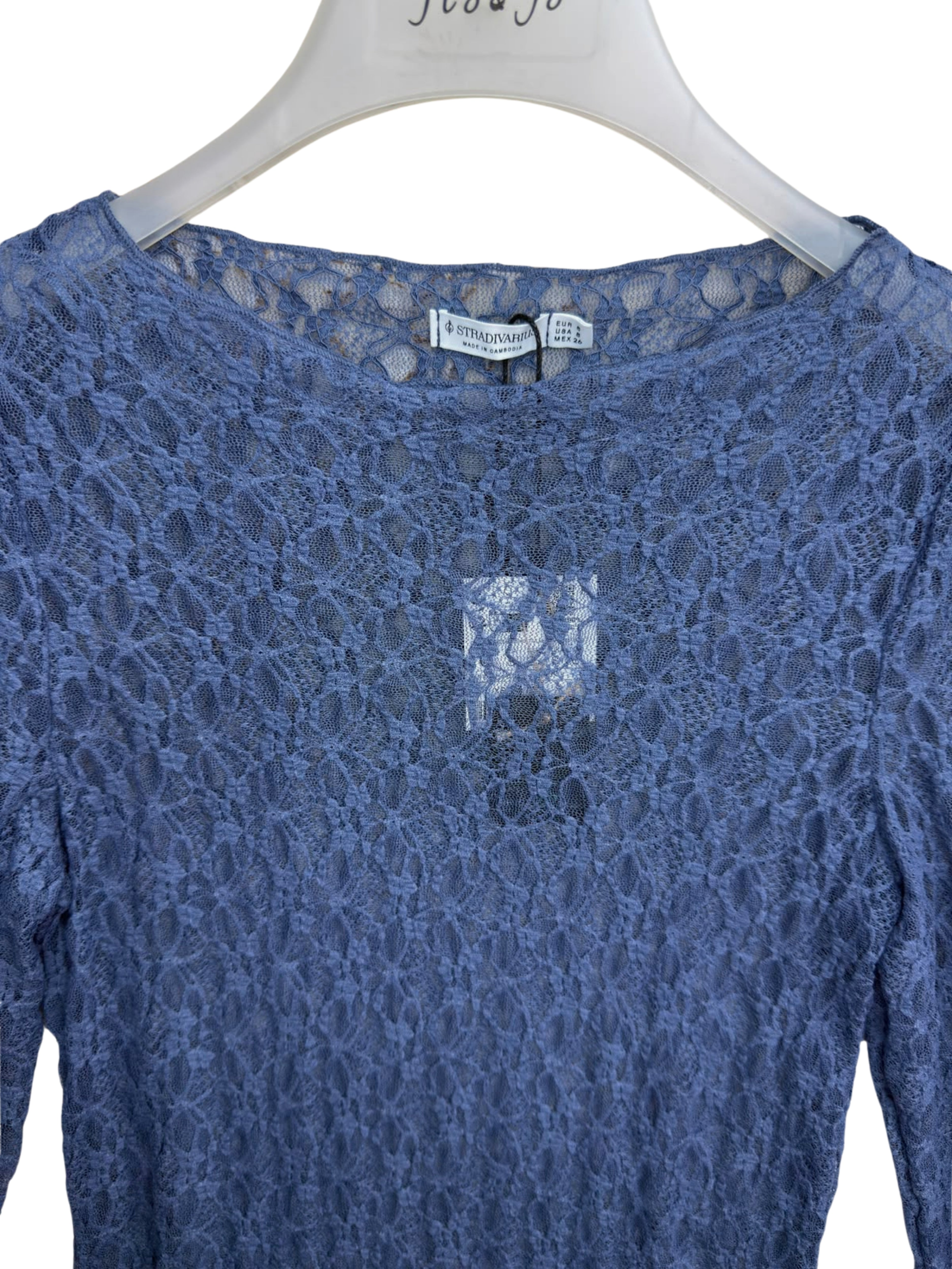 Bluza cu maneca lunga Stradivarius